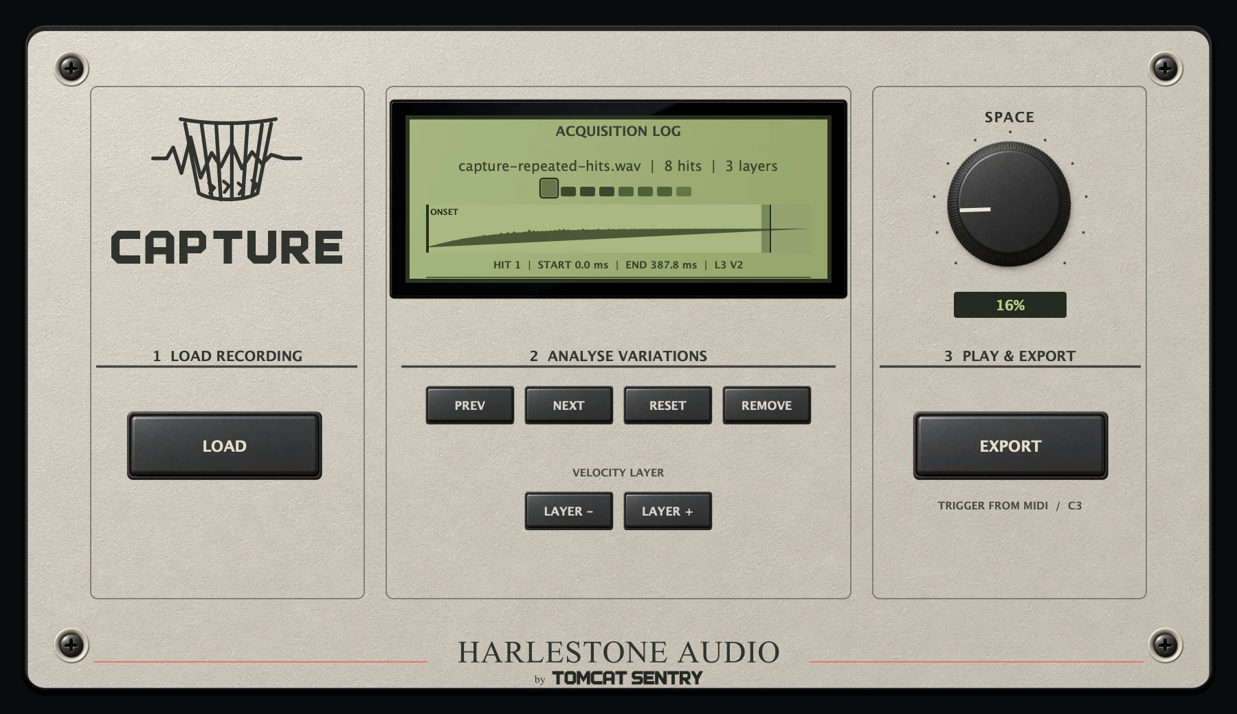 Capture native plugin interface